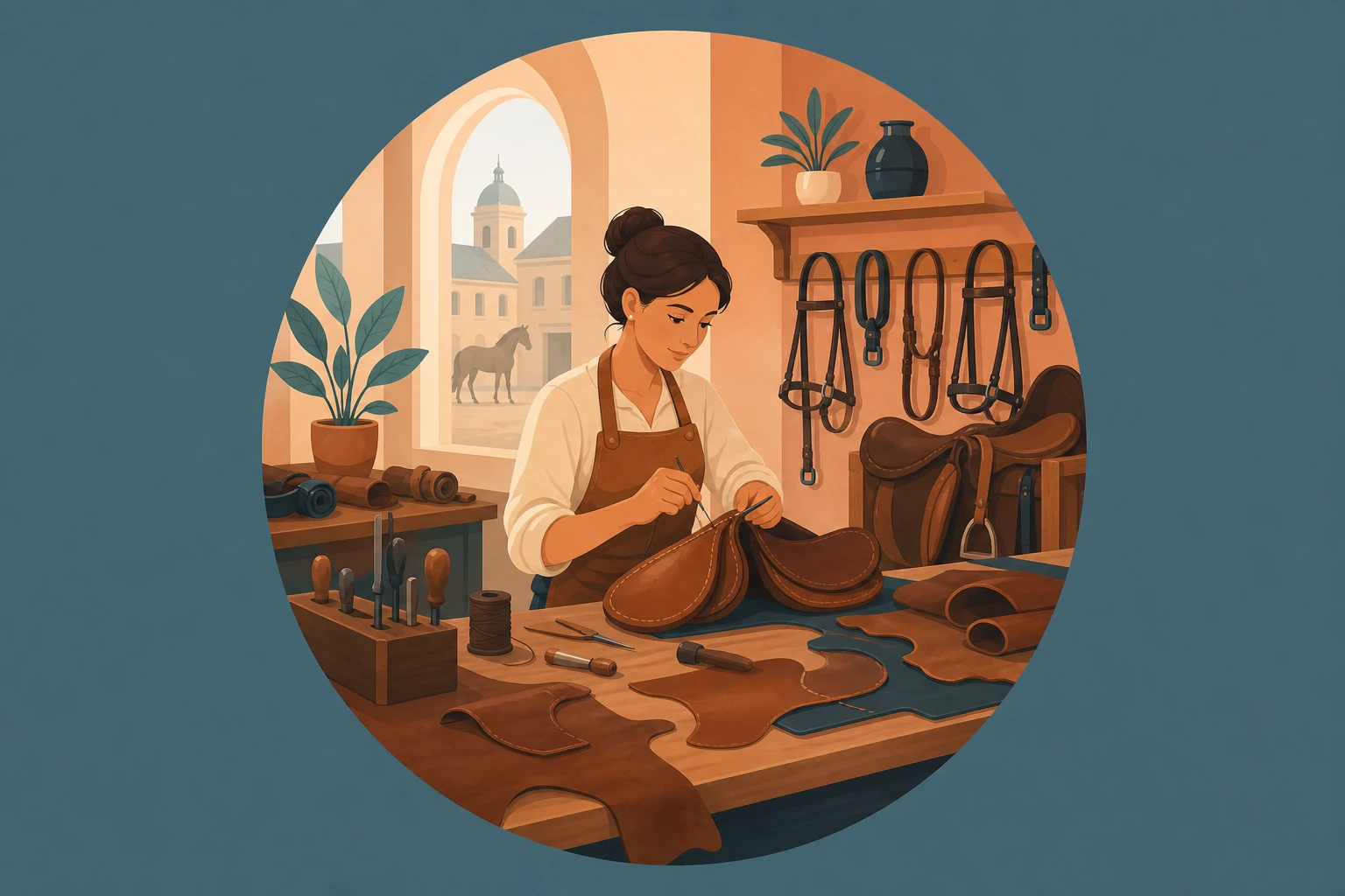 Illustration pour un CV de Sellier
