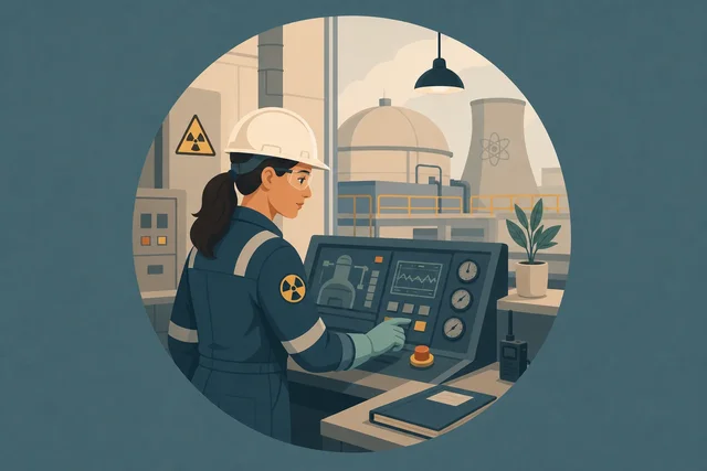 Illustration pour un CV de Technicien nucléaire