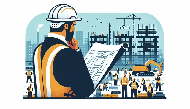 Illustration pour un CV de Conducteur de travaux bâtiment