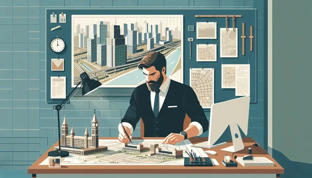 Illustration pour un CV de Planificateur