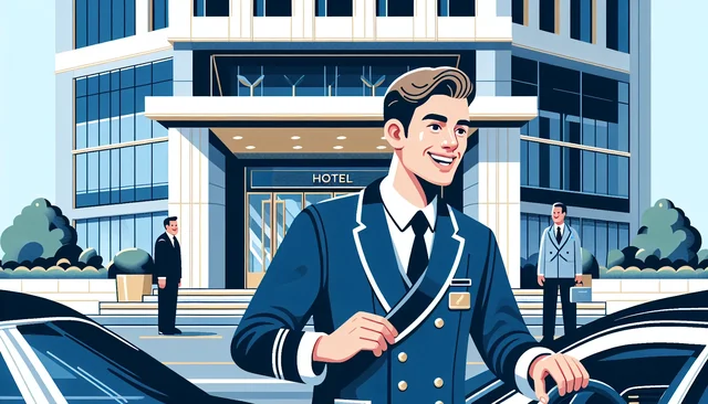 Illustration pour un CV de Voiturier
