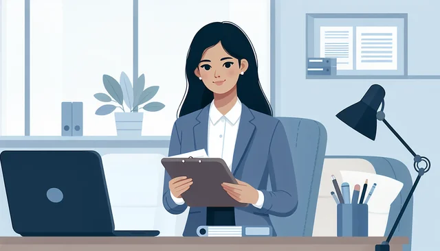 Illustration pour un CV de Consultant RH
