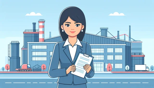 Illustration pour un CV de Acheteur industriel