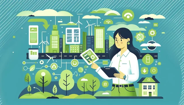 Illustration pour un CV de Ingénieur Environnement