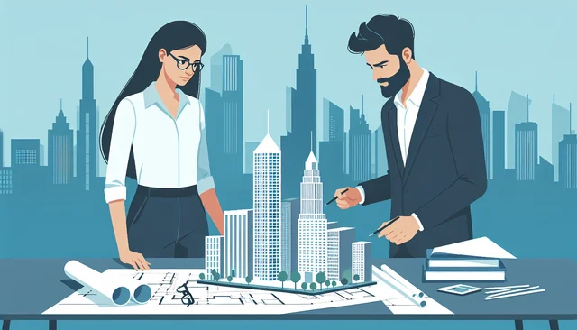 Illustration pour un CV de Promoteur Immobilier