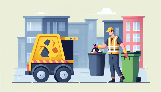 Illustration pour un CV de Ripeur