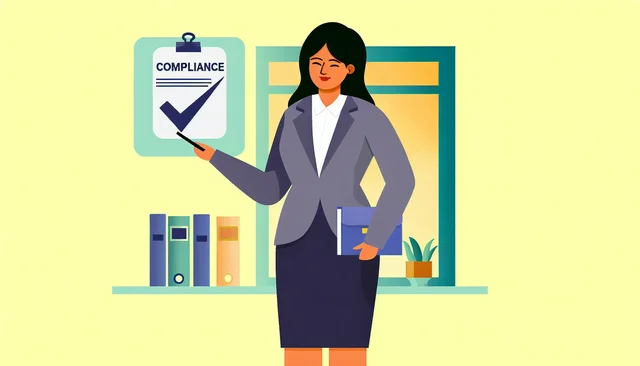 Illustration pour un CV de Chargé de conformité