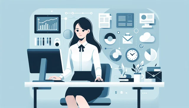 Illustration pour un CV de Banquier