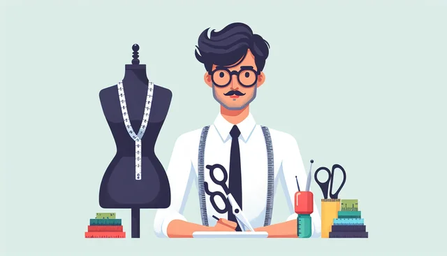 Illustration pour un CV de Modeliste