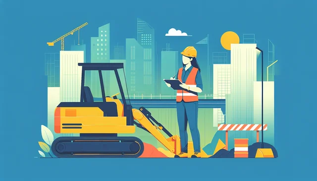 Illustration pour un CV de Manoeuvre Travaux Publics