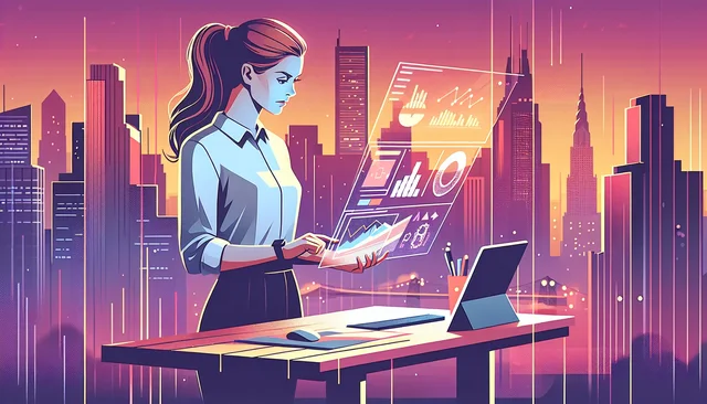 Illustration pour un CV de Business Developer