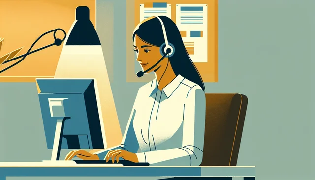 Illustration pour un CV de Téléopérateur