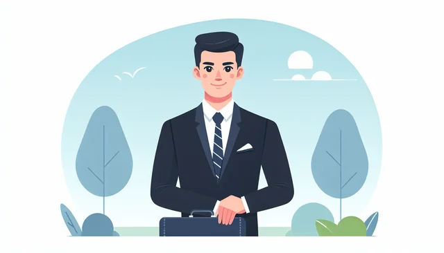 Illustration pour un CV de Agent commercial