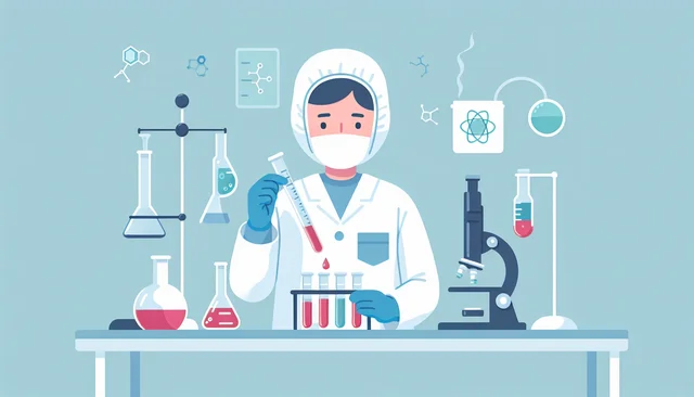 Illustration pour un CV de Technicien chimiste