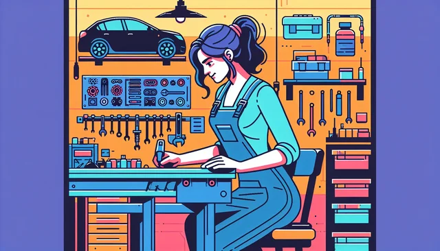 Illustration pour un CV de Auto entrepreneur