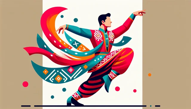 Illustration pour un CV de Danseur