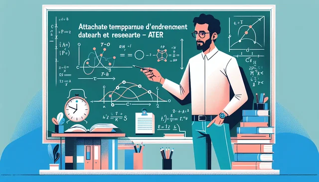 Illustration pour un CV de ATER