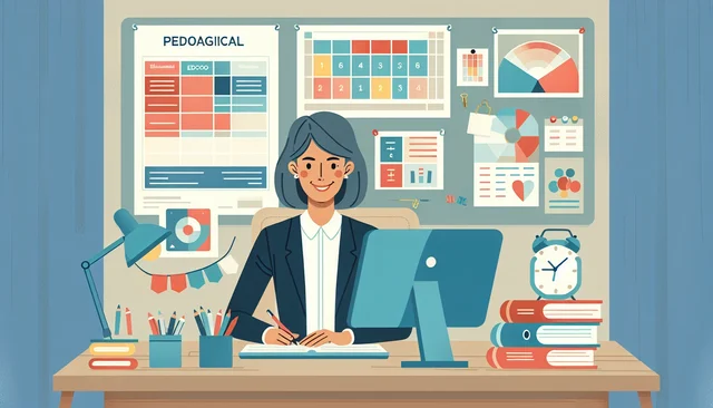 Illustration pour un CV de Coordinateur pédagogique