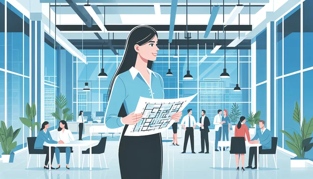 Illustration pour un CV de Facility manager