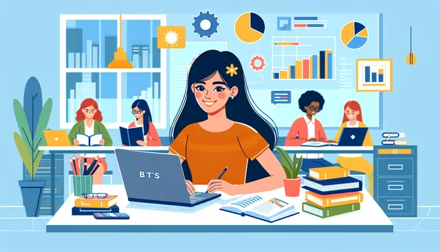Illustration pour un CV de BTS MUC