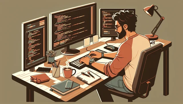 Illustration pour un CV de Analyste informatique