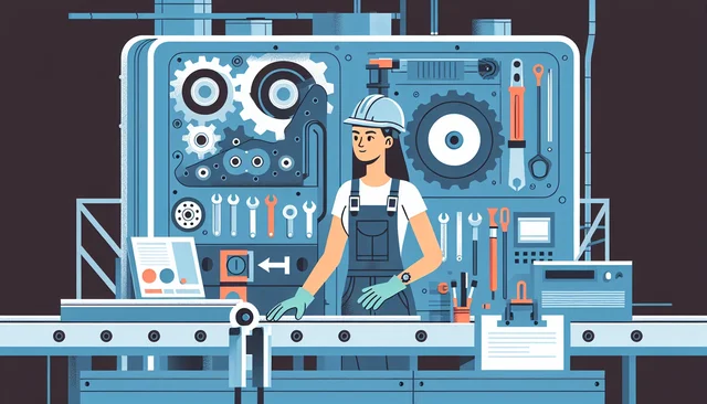 Illustration pour un CV de Responsable Maintenance Industrielle