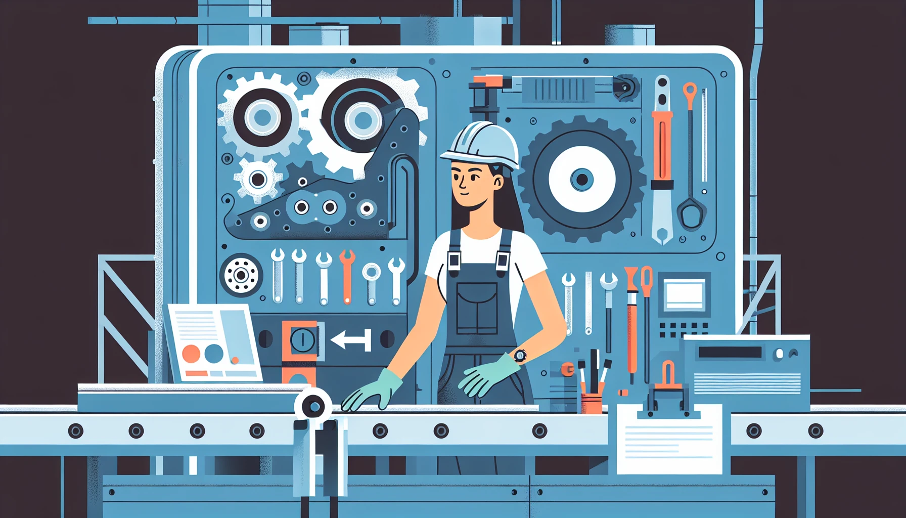 Illustration pour un CV de Responsable Maintenance Industrielle