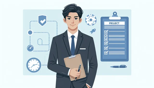 Illustration pour un CV de Project Manager