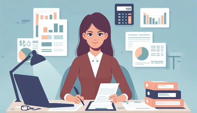 Illustration pour un CV de Conseiller Financier