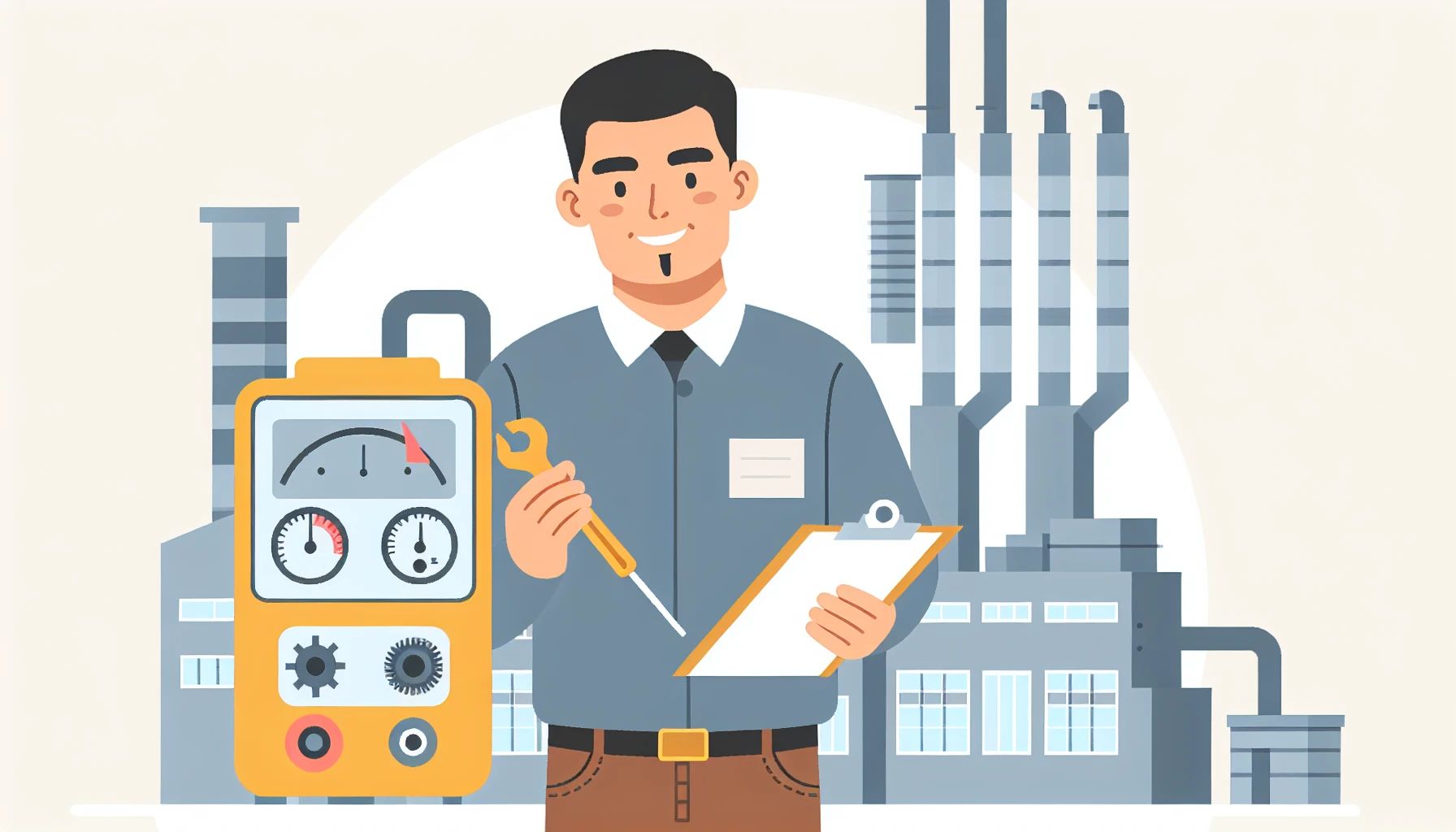 Illustration pour un CV de Responsable Maintenance