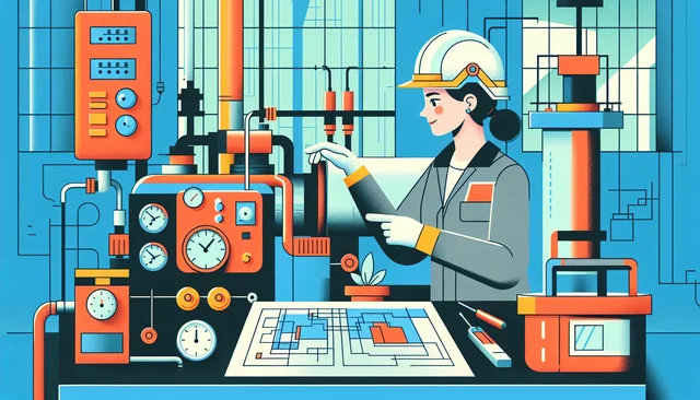 Illustration pour un CV de Ingénieur Process