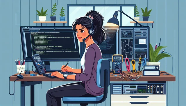 Illustration pour un CV de Technicien Support