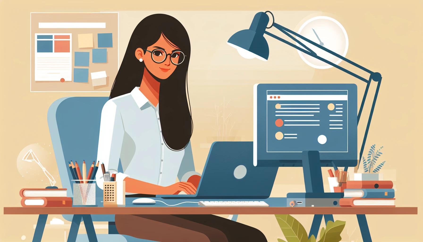 Illustration pour un CV de Consultant SI