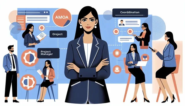 Illustration pour un CV de Chef de projet AMOA