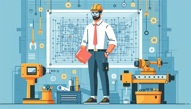 Illustration pour un CV de Responsable Technique