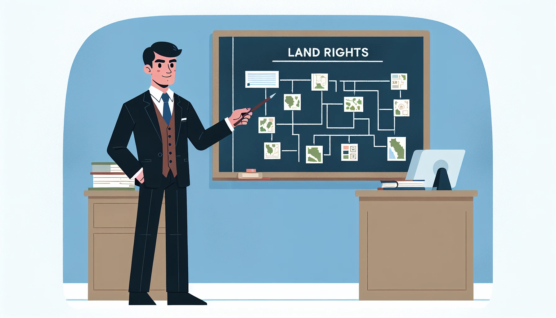 Illustration pour un CV de Instructeur droit des sols