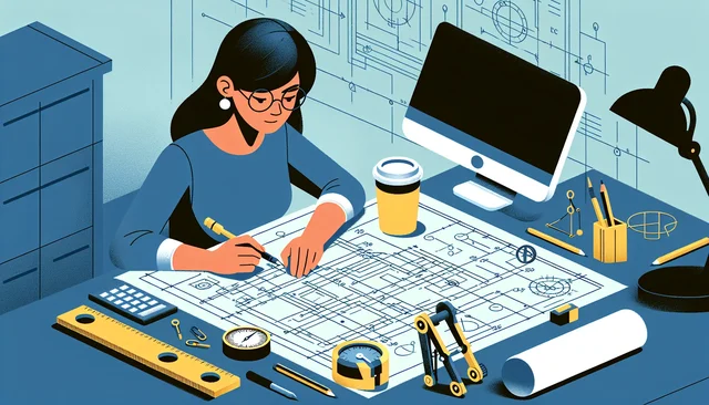 Illustration pour un CV de Ingénieur d’études