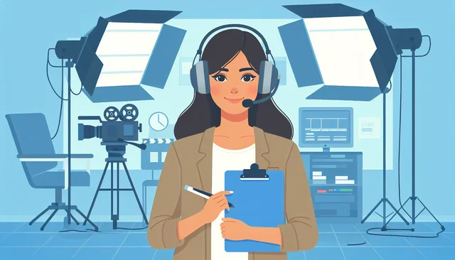 Illustration pour un CV de Assistant de production