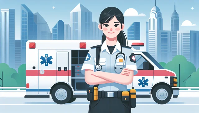 Illustration pour un CV de Ambulancier