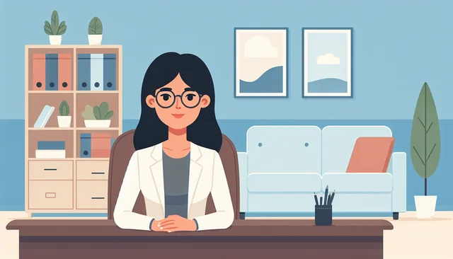 Illustration pour un CV de Psychiatre