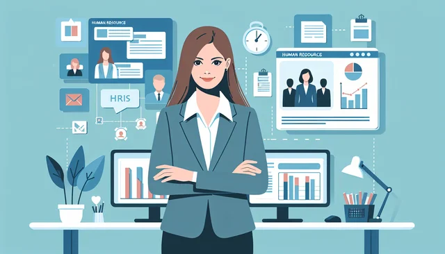 Illustration pour un CV de Consultant SIRH