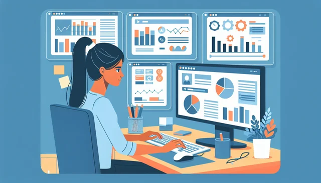 Illustration pour un CV de Data Manager