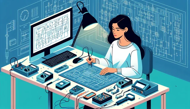 Illustration pour un CV de Ingénieur Génie électrique