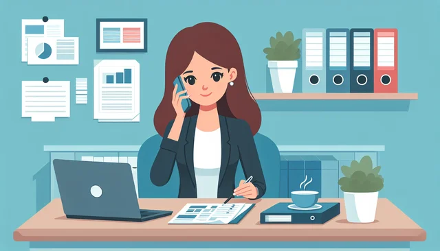 Illustration pour un CV de Assistant RH