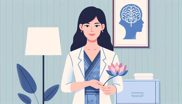 Illustration pour un CV de Sophrologue