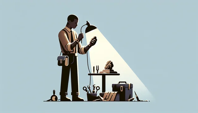 Illustration pour un CV de Archéologue