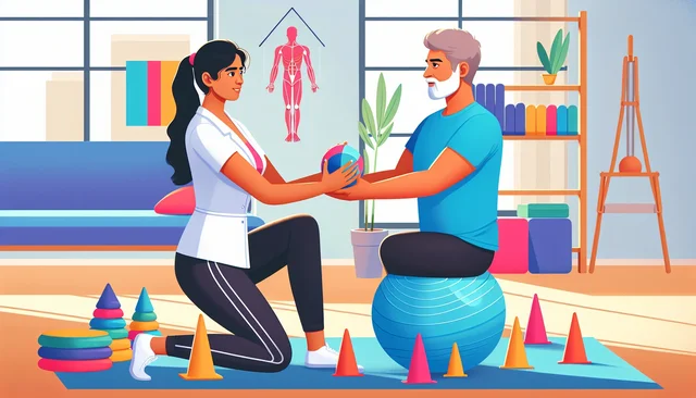 Illustration pour un CV de Psychomotricien
