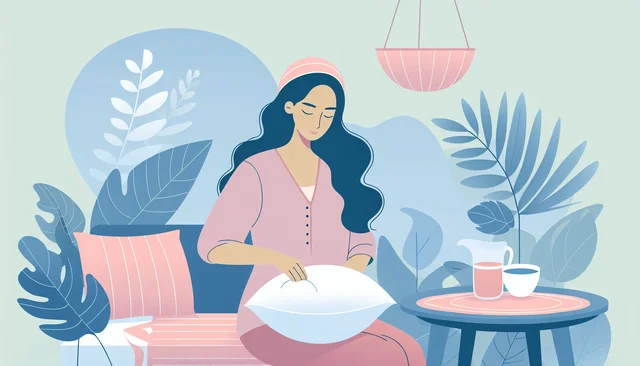 Illustration pour un CV de Sage Femme