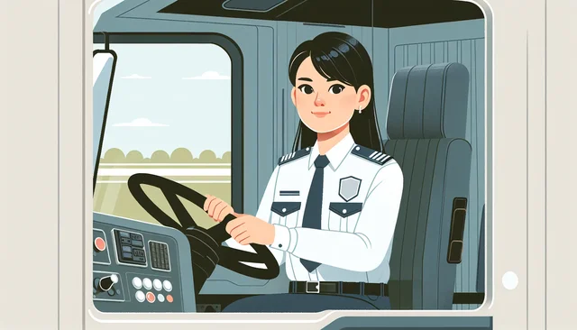 Illustration pour un CV de Chauffeur poids lourd