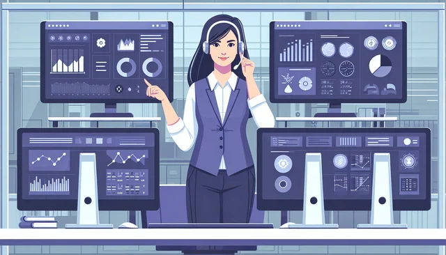 Illustration pour un CV de Agent d’exploitation
